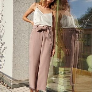 Aritzia Wilfred Tie Front Pant